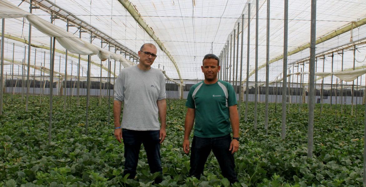 Manuel Martínez y Juan Carlos López, campo limpio
