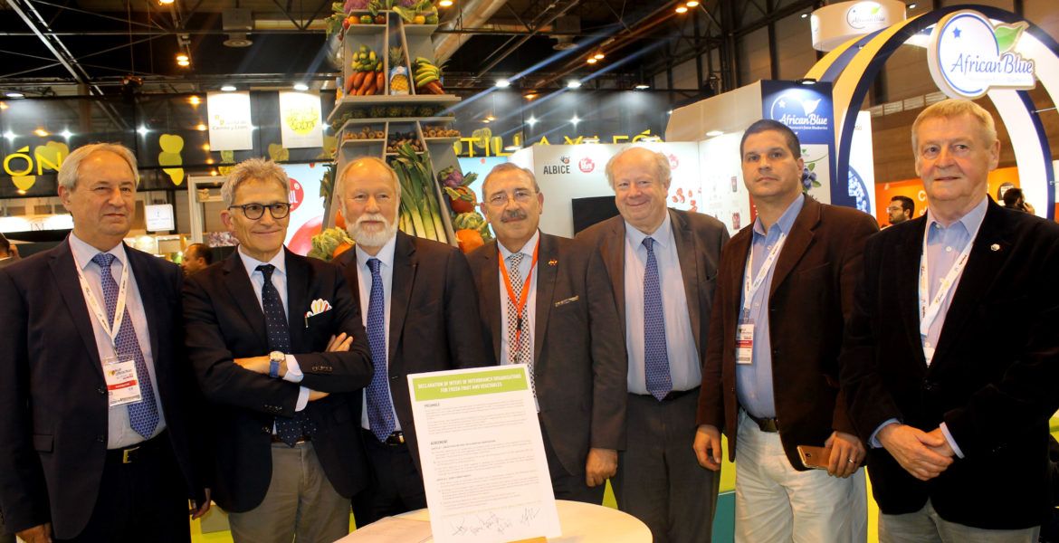 Representantes de cuatro interprosionales europeas se han reunido en Fruit Attraction.