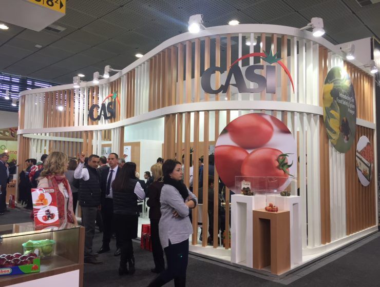Stand exhibición CASI en ferias agrícolas