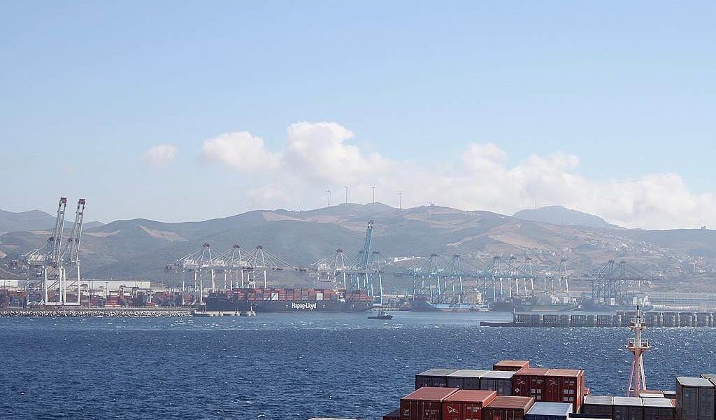 Puerto de Tánger, Marruecos