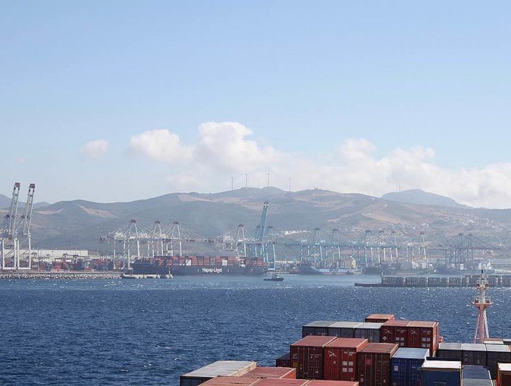 Puerto de Tánger, Marruecos