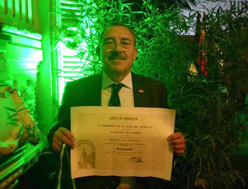 Francisco Góngora, presidente de Hortiespaña