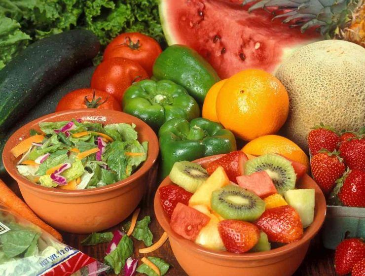 frutas y hortalizas