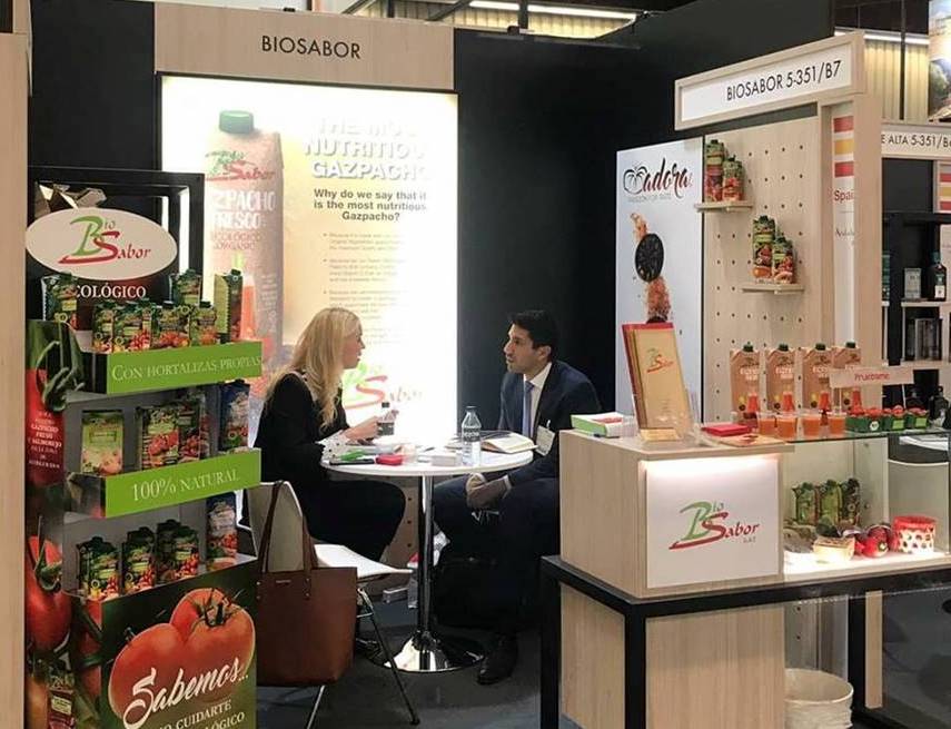 Biosabor en la feria ecológica Biofach