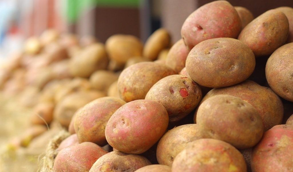 importación de frutas y verduras patatas