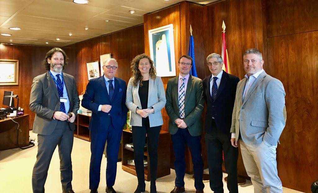 Reunión autoridad portuaria de Almería, Puertos de Almería con Puertos del Estado
