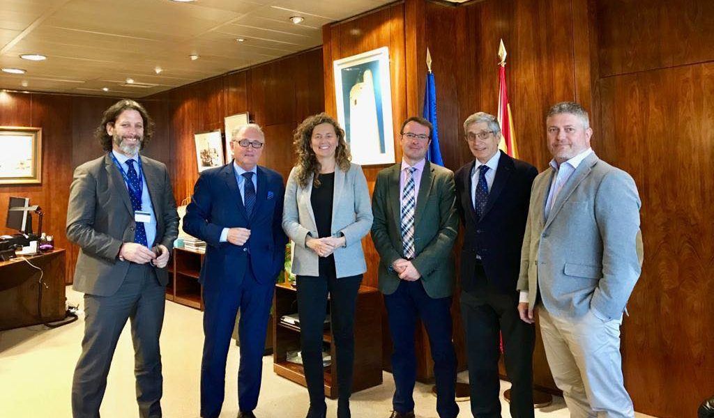 Reunión autoridad portuaria de Almería, Puertos de Almería con Puertos del Estado