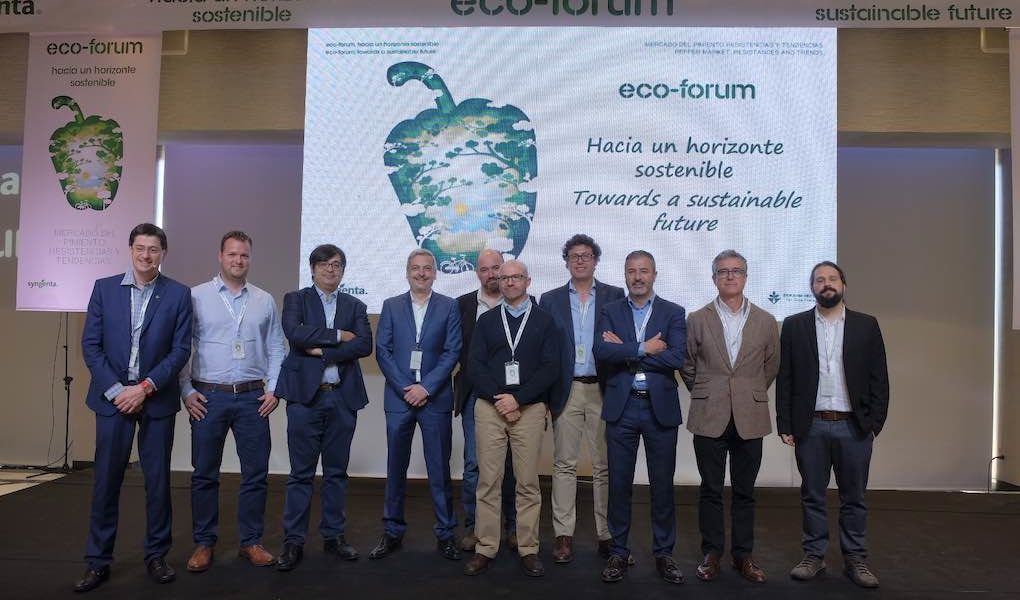 Participantes en el Eco Forum sobre pimiento de Syngenta