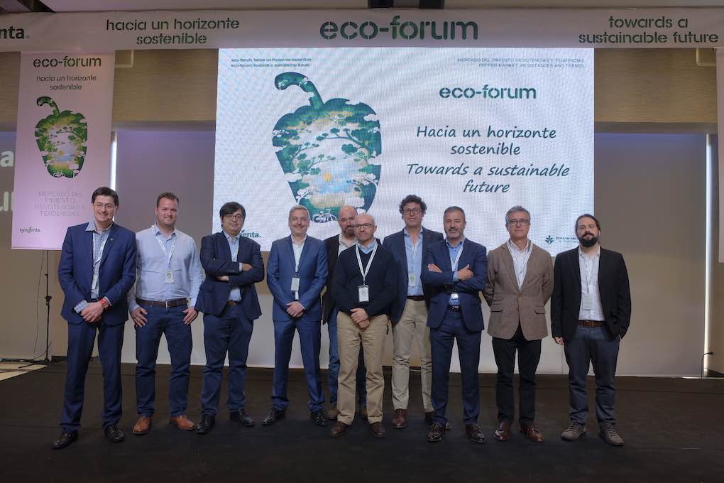 Participantes en el Eco Forum sobre pimiento de Syngenta