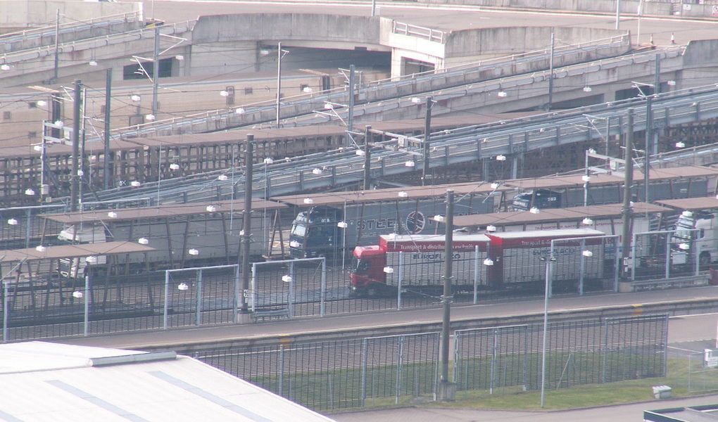 Eurotunel por Dover