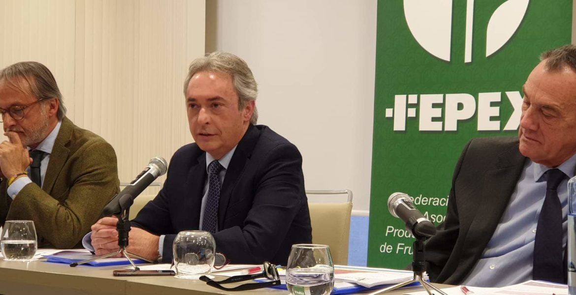Asamblea de FEPEX en Madrid.