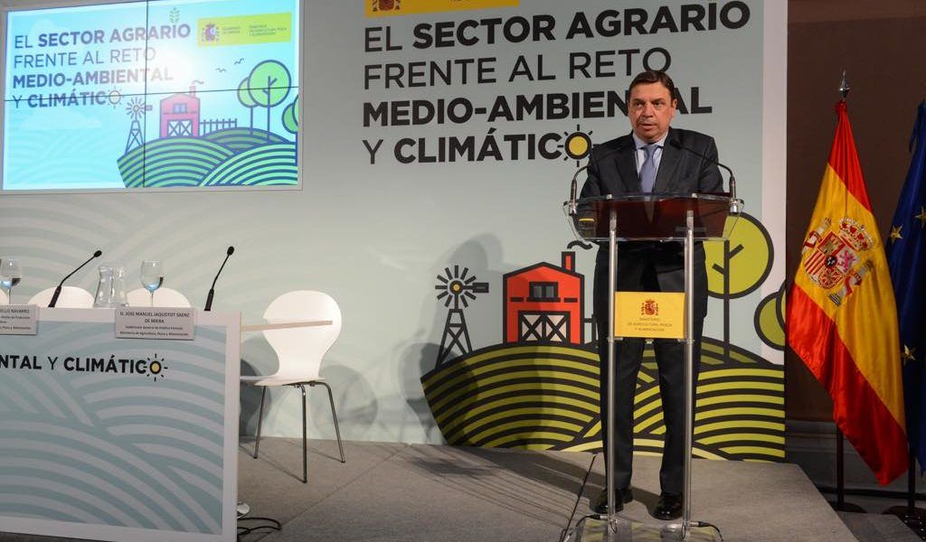 Luis Planas jornada agricultura y cambio climatico