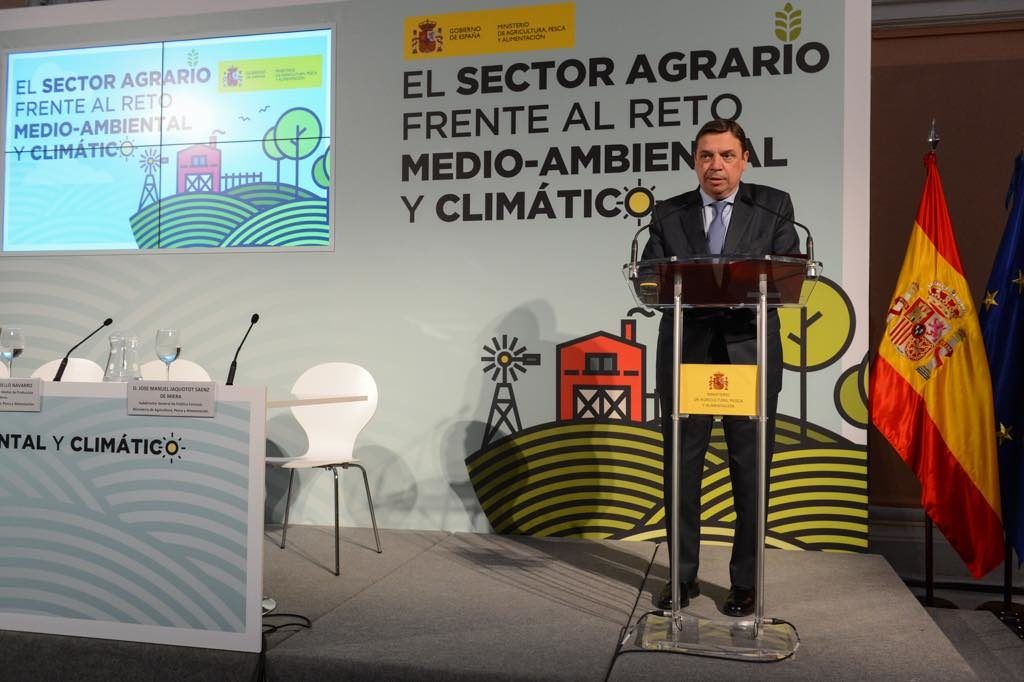 Luis Planas jornada agricultura y cambio climatico