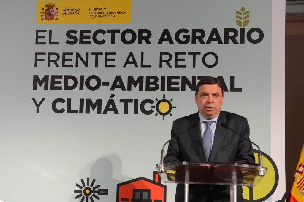 Luis Planas jornada agricultura y cambio climatico