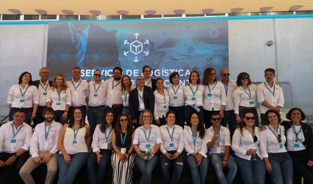 Equipo de Bioline inauguración fábrica