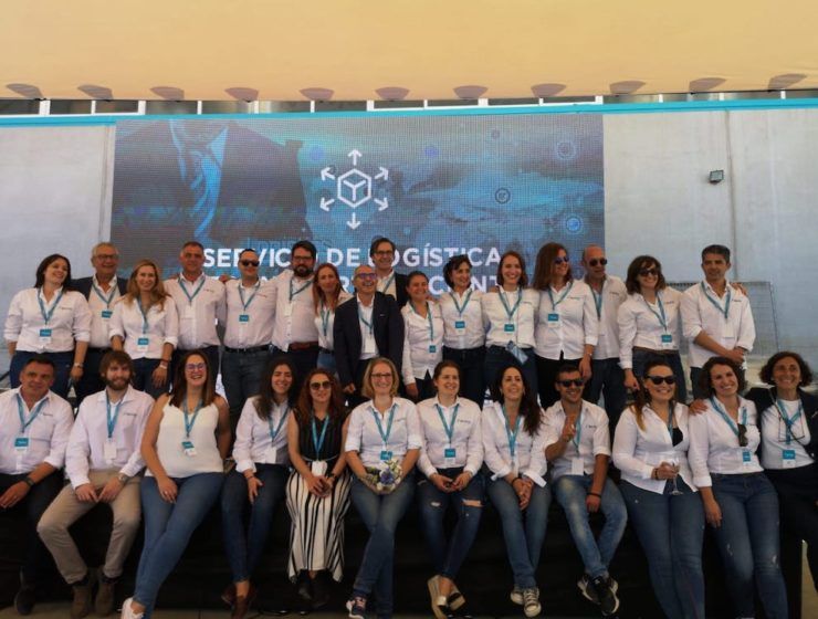 Equipo de Bioline inauguración fábrica
