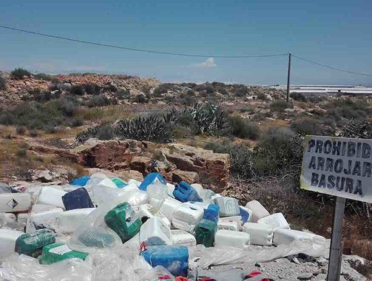 Residuos en el campo