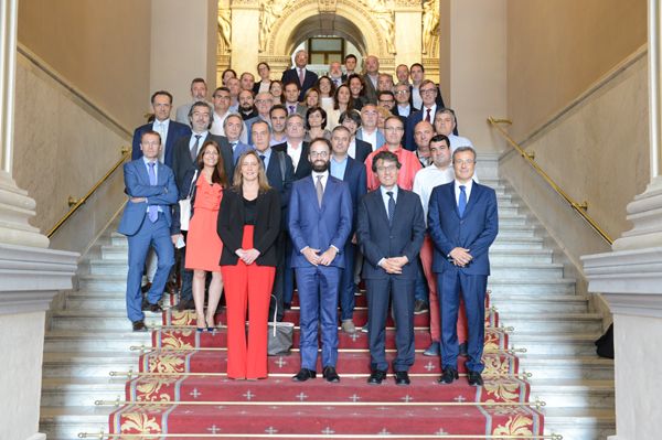 Reunión del comité mixto el pasado año en Madrid.