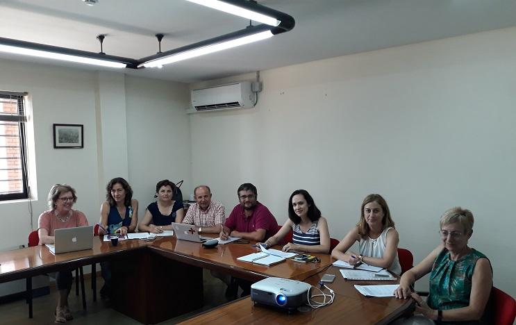 Reunión de los responsables del proyecto en el IFAPA de Granada.