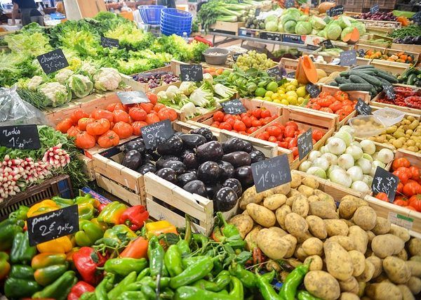 importación de frutas y verduras