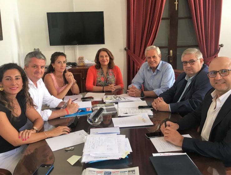 Reunión de la consejera de Agricultura