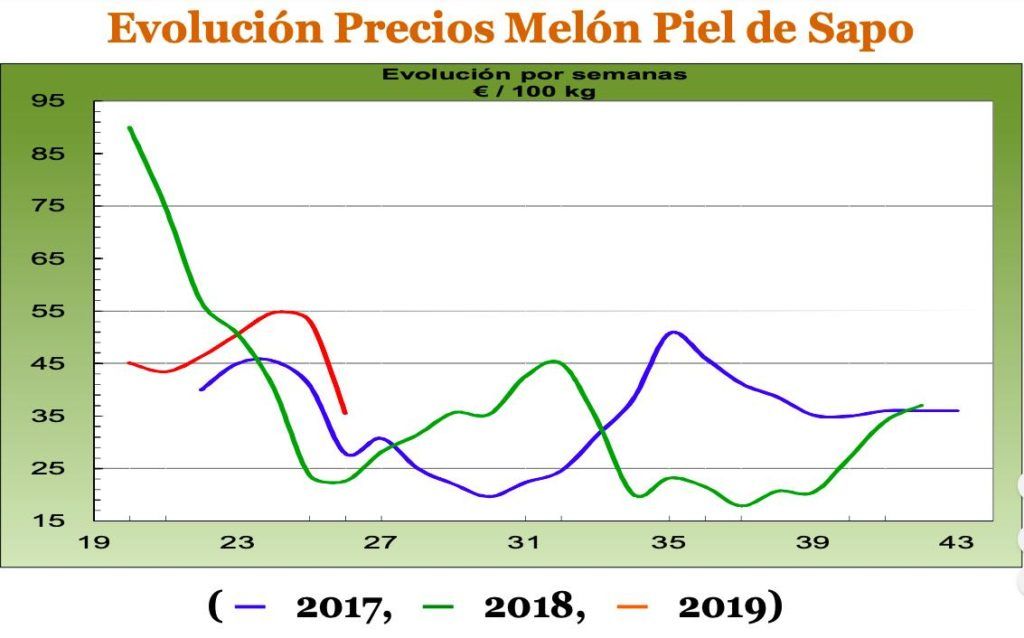 precios melón