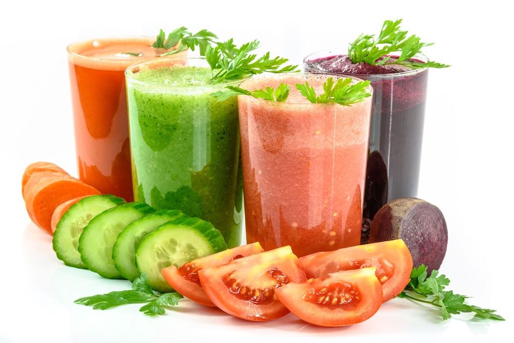 zumo de vegetales y hortalizas