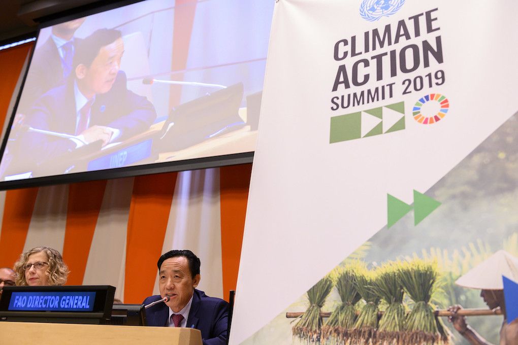 Intervención de Qu Dongyu director FAO