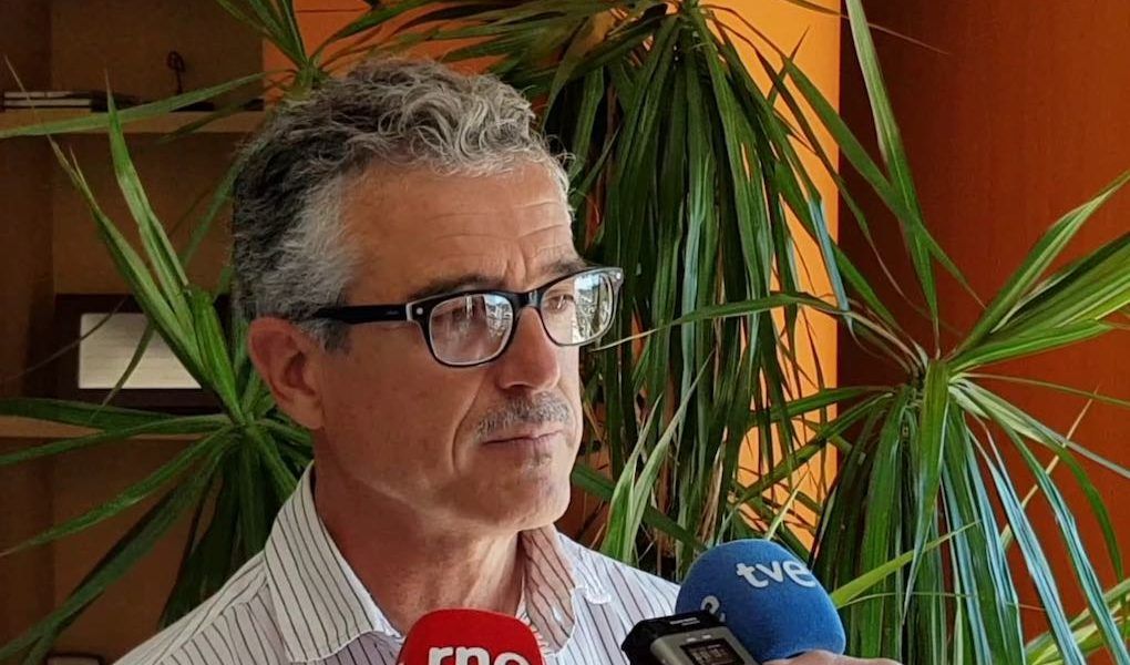Juan Colomina en declaraciones a RTVE y RNE.