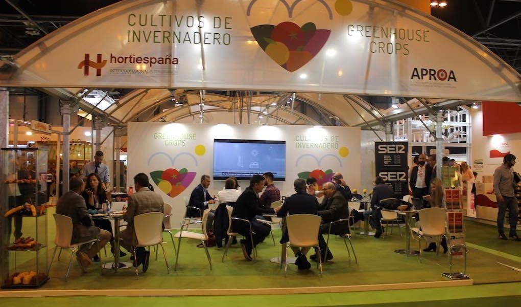 Stand de APROA en la Fruit Attraction 2018.