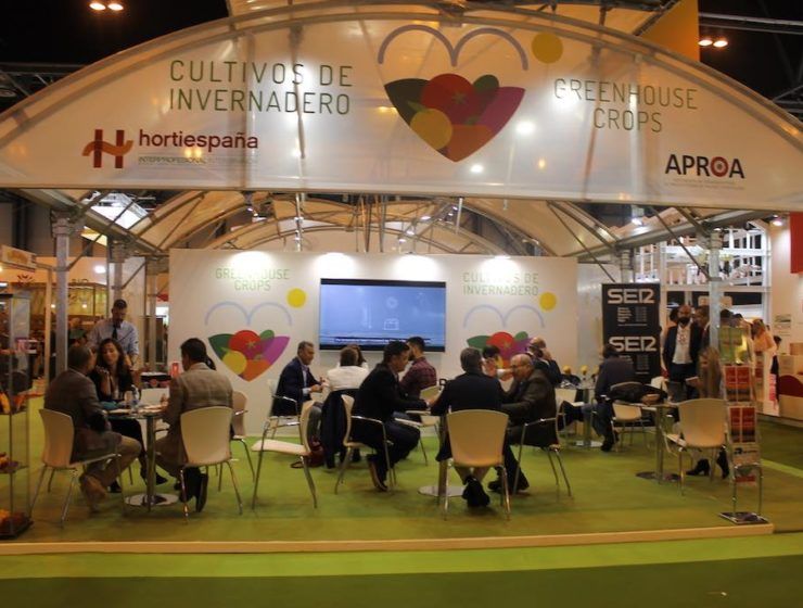 Stand de APROA en la Fruit Attraction 2018.