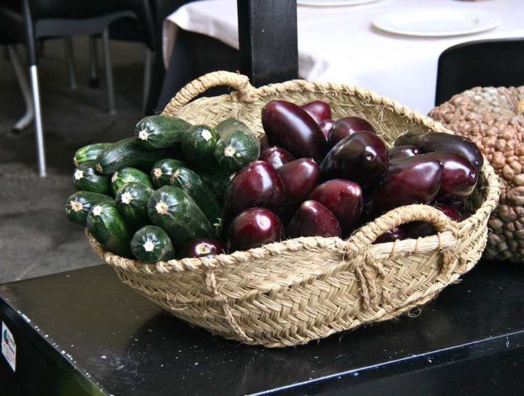 berenjenas y calabacinos