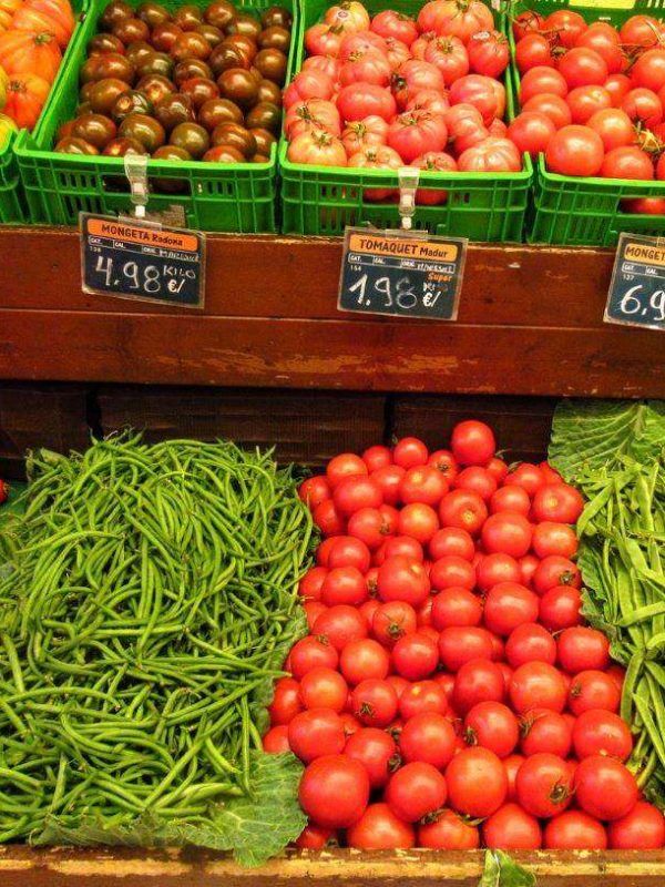 frutas y hortalizas