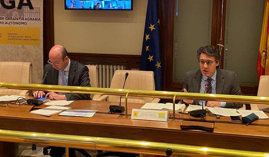 Fernando Miranda en videoconferencia con comunicades autónomas.