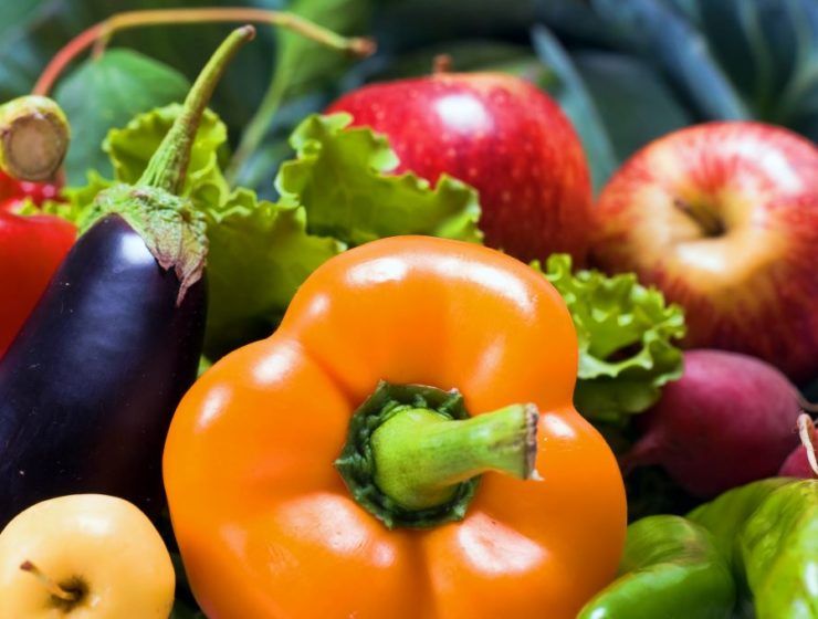 frutas y veduras saludable