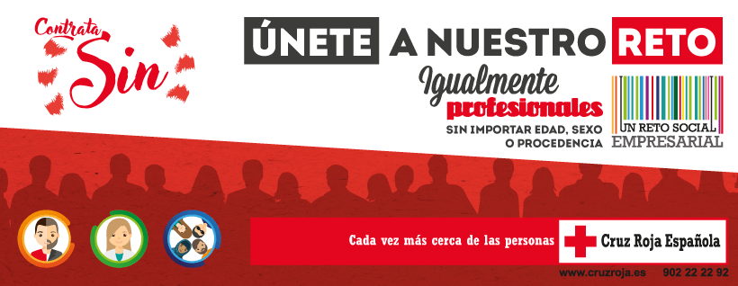 Cartel Cruz Roja Empleo