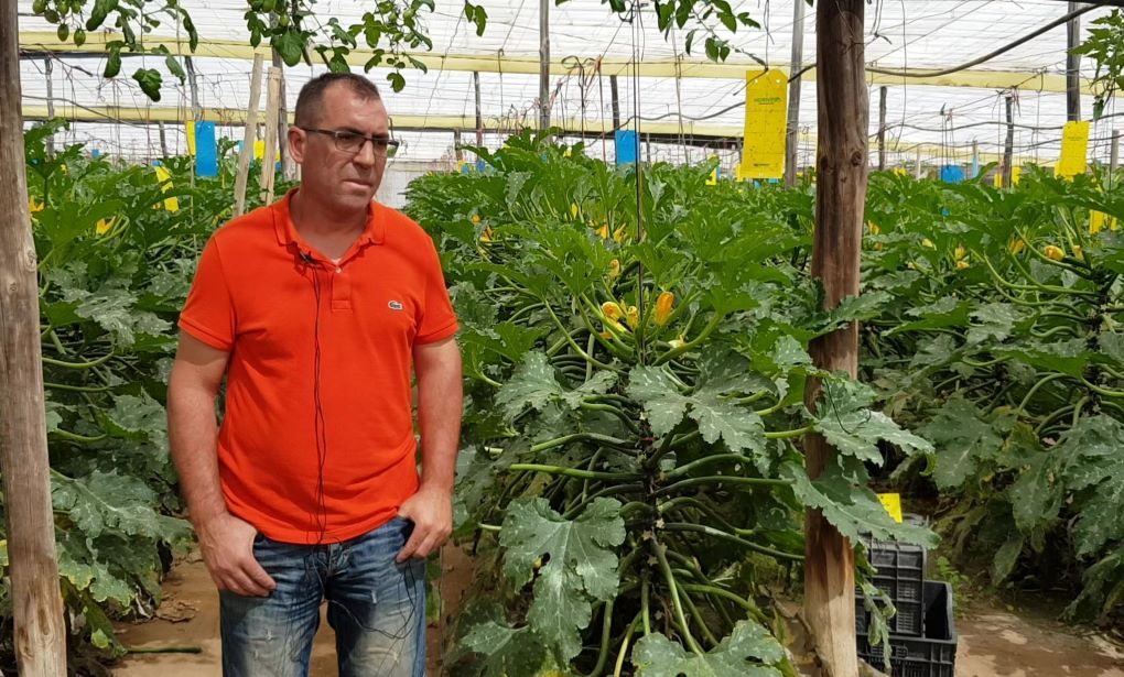 Prudencio López, agricultor de Cabasc