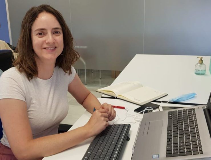 Rosa, García, del Departamento de Agroecología de APROA.