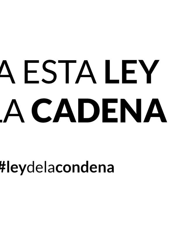 Ley de la condena