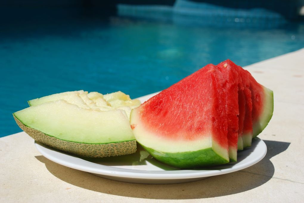 sandías y melones