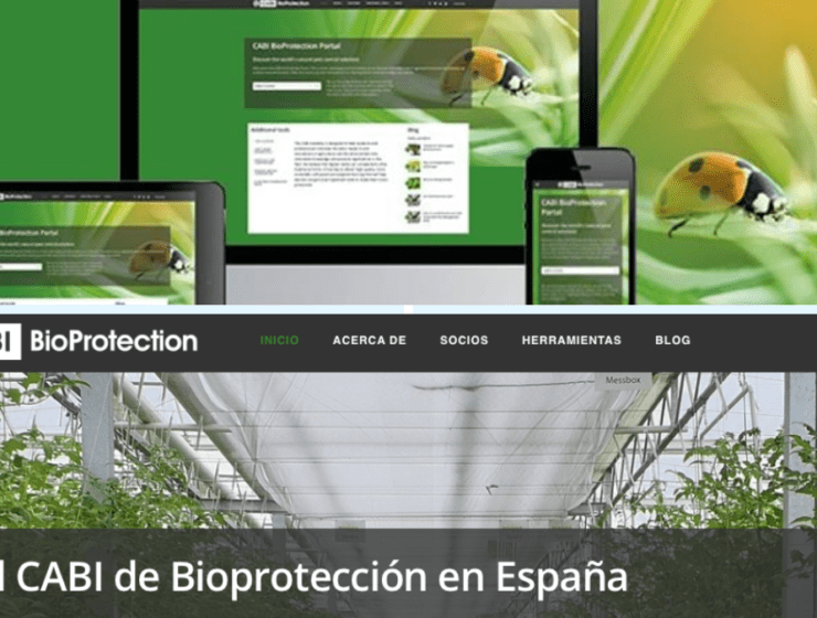 El portal web de bioprotección de cultivos CABI llega a España