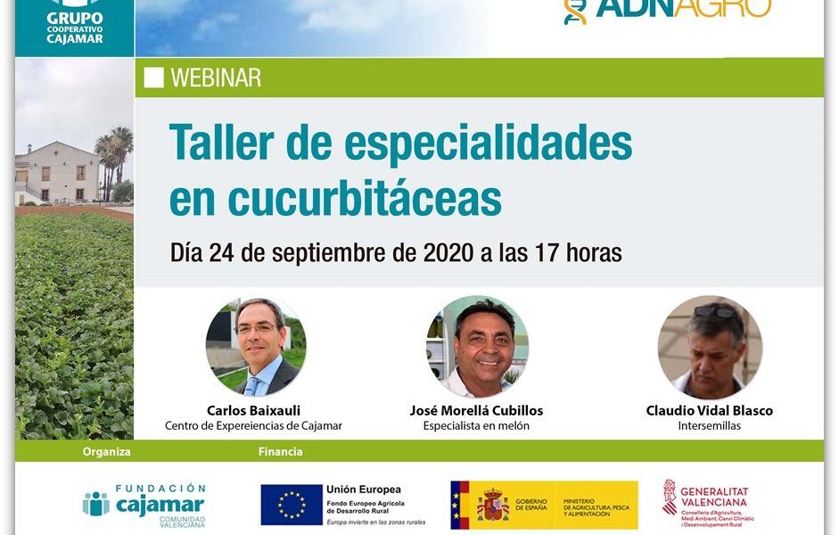 Webinar cajamar cucurbitáceas