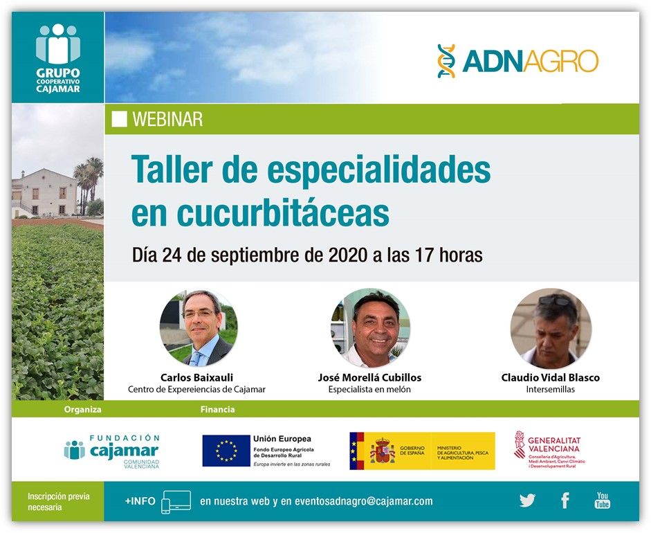 Webinar cajamar cucurbitáceas