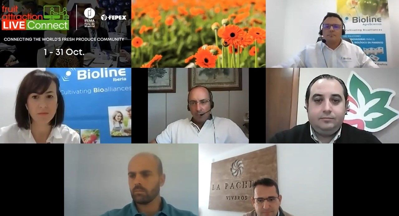 participantes webinar bioline ornamentales