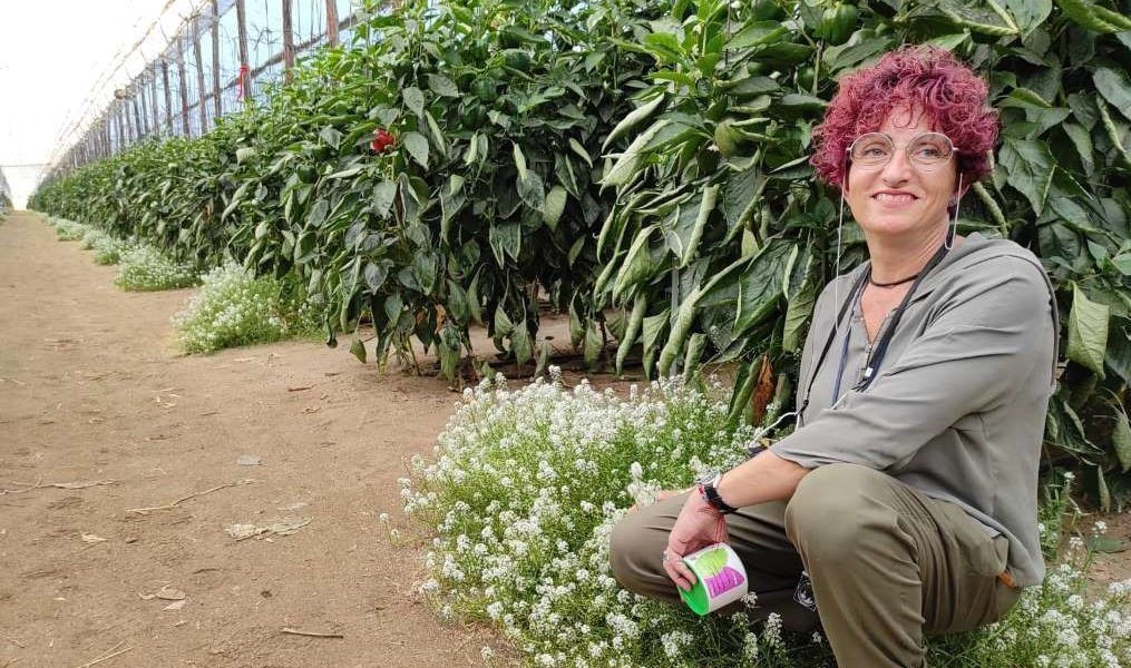 Esther Molina agricultora de Coprohníjar