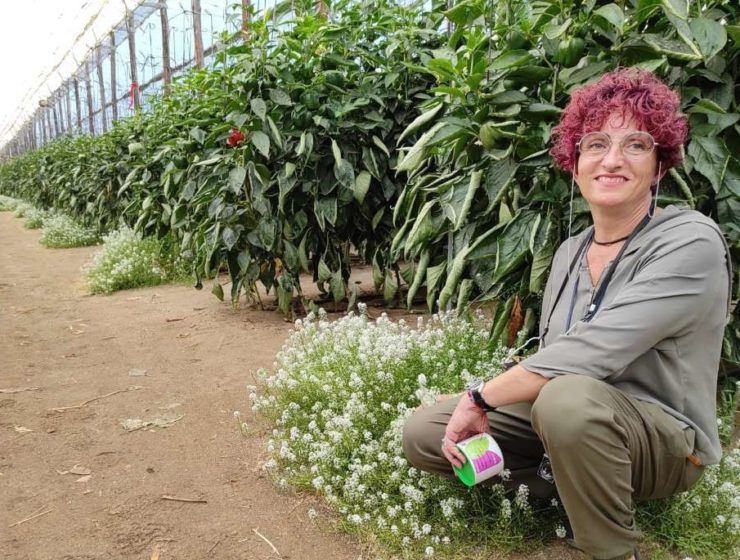 Esther Molina agricultora de Coprohníjar