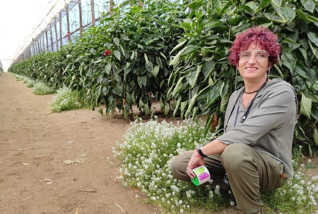 Esther Molina agricultora de Coprohníjar
