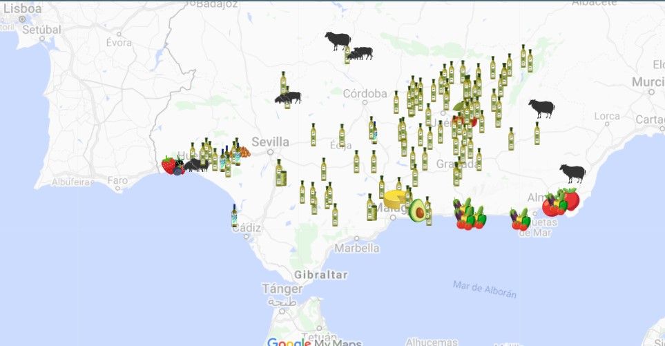 mapa interactivo cooperativas