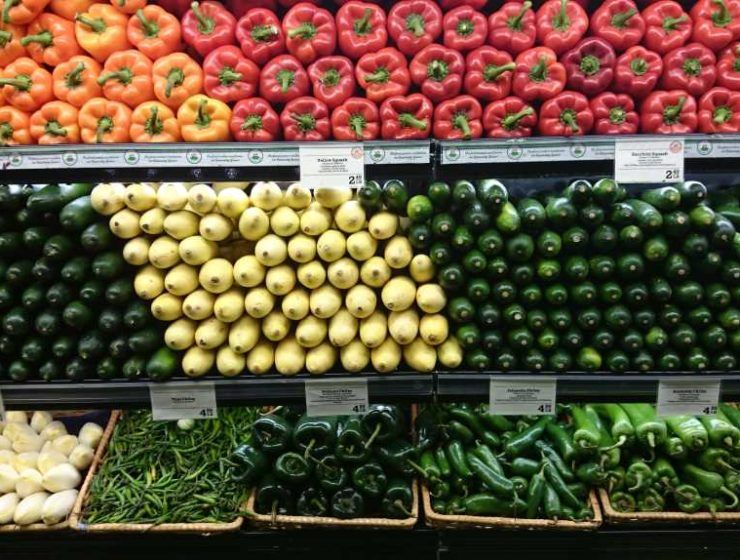 hortalizas en supermercado