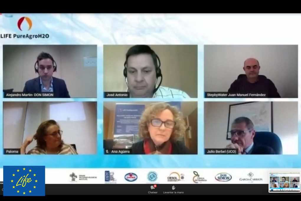 WEBINAR GESTION SOSTENIBLE DE AGUA EN LA INDUSTRIA AGROALIMENTARIA